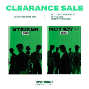 NCT 127 ALBUM NCT 127 - STICKER The 3rd Album (Sticky Ver.)