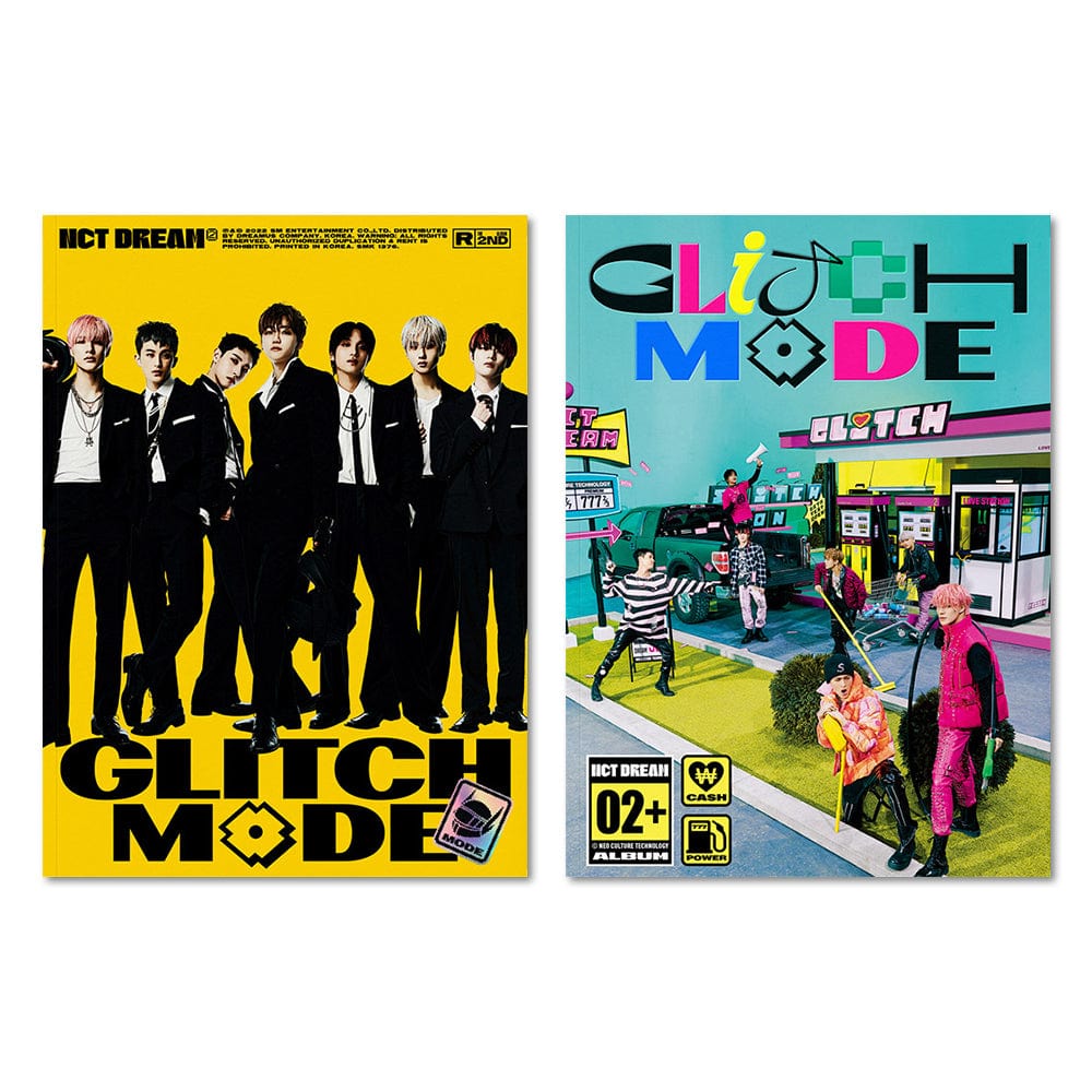 NCT DREAM ALBUM [2nd KPOP MERCH Exclusive Photocard] NCT DREAM - GLITCH MODE The 2nd Album (Photobook Ver.)
