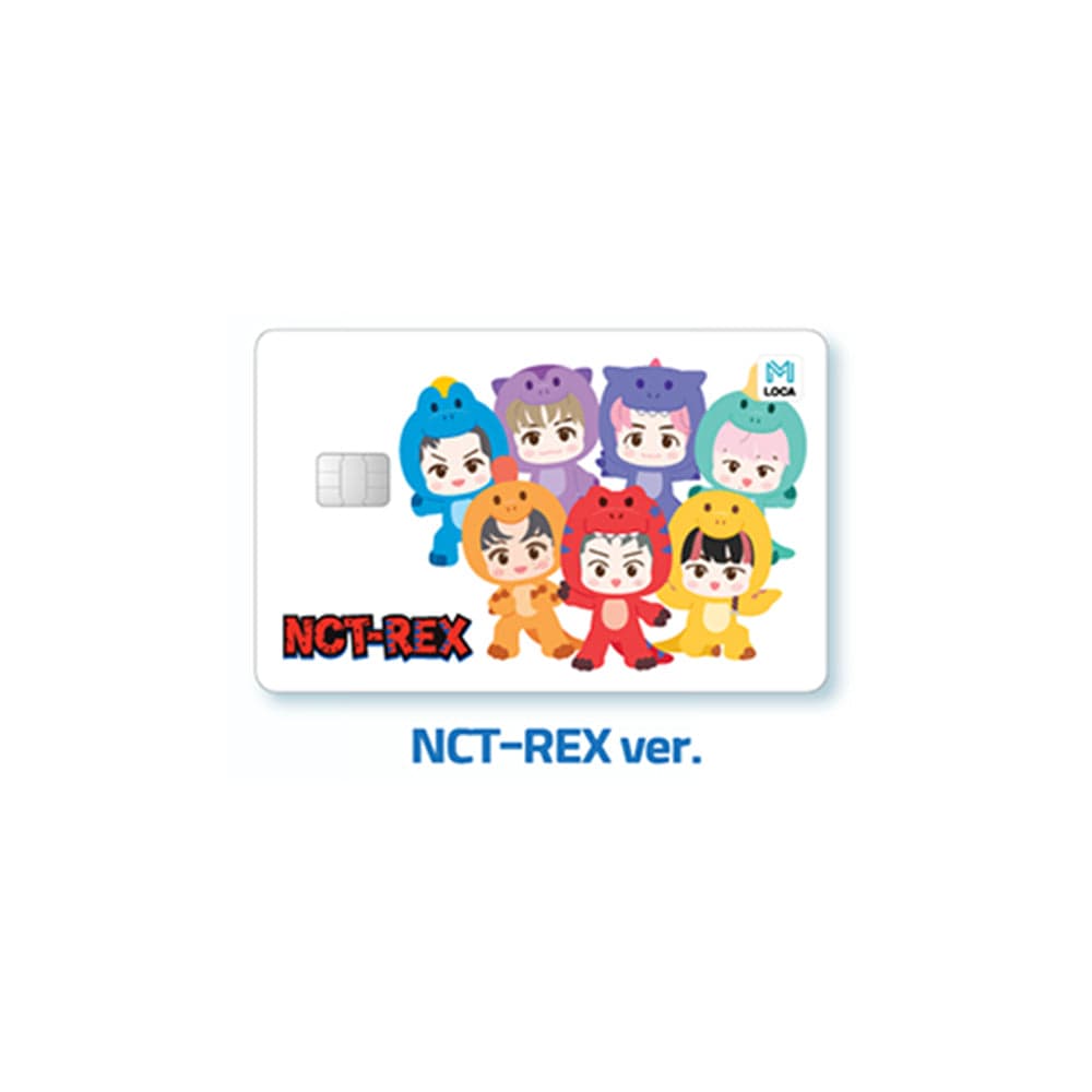 NCT DREAM MD / GOODS NCT-REX NCT DREAM x pinkfong - NCT-REX LOCAMOBILITY CARD