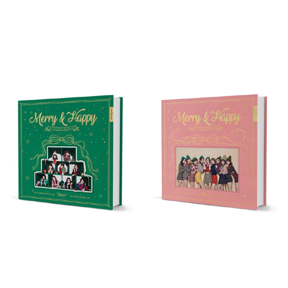 TWICE ALBUM TWICE - Merry & Happy The 1st Album Repackage